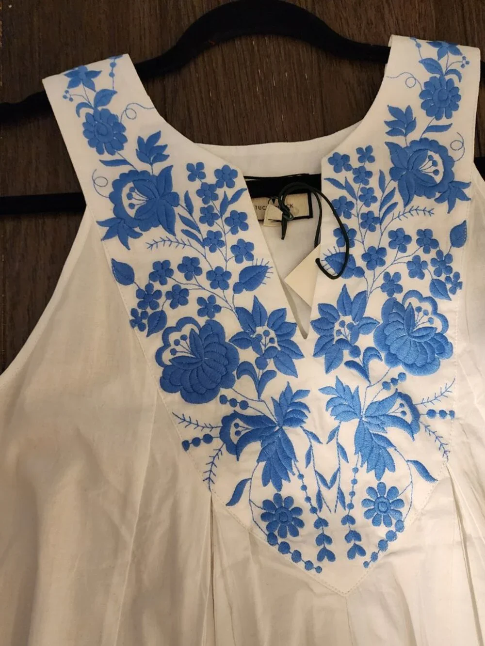 Tuckernuck White Cyprus Maxi Dress Med Coastal Resort Vacation NWT - Picture 8 of 11